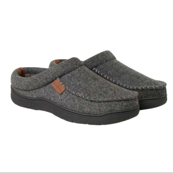 Dearfoams Memory Foam Mens Slippers - Picture 3 of 7